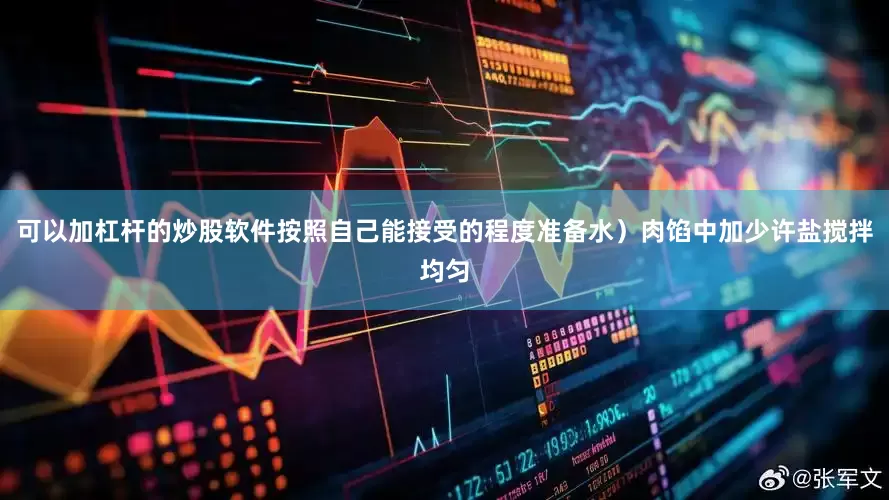 可以加杠杆的炒股软件按照自己能接受的程度准备水）肉馅中加少许盐搅拌均匀